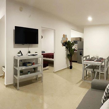 Angels Beach Condo Con Piscina, Parking Y Parque Плайя-дель-Кармен Екстер'єр фото