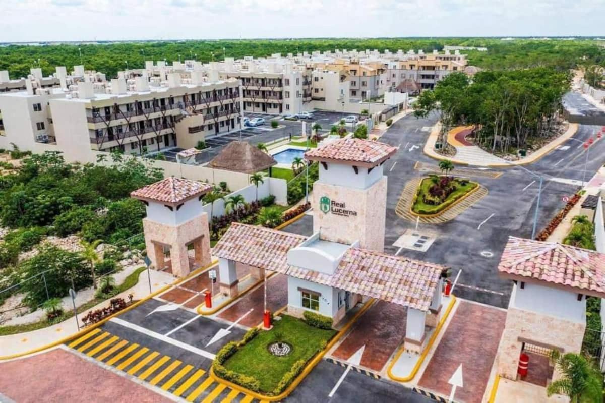Angels Beach Condo Con Piscina, Parking Y Parque Плайя-дель-Кармен Екстер'єр фото