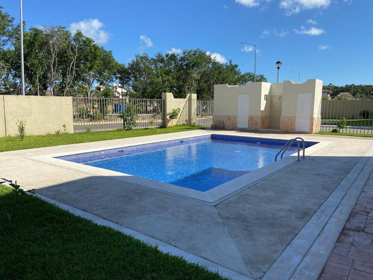 Angels Beach Condo Con Piscina, Parking Y Parque Плайя-дель-Кармен Екстер'єр фото